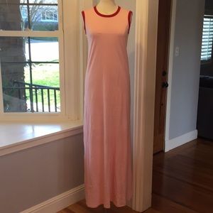Muscle tee maxi dress
